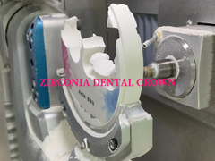 Vương miện răng Zirconia cho việc phục hồi cố định đơn / đa đơn vị với độ mờ tăng cường