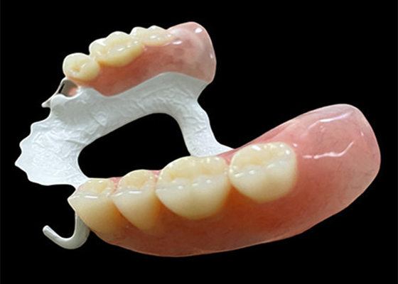 Mua Mẫu răng giả có thể tháo rời một phần được tùy chỉnh với khung polyme hiệu suất cao (HPP) cho sự thoải mái và độ bền vượt trội online manufacture