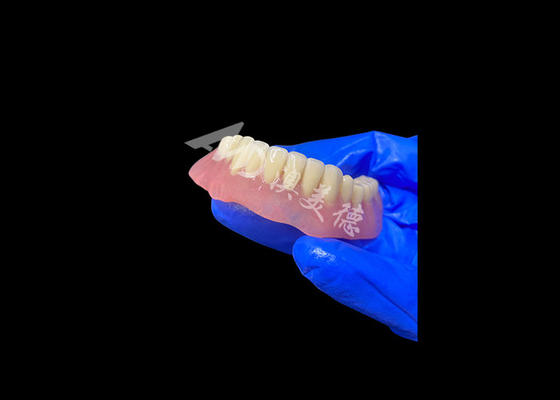 Mua Mức độ nhẹ răng giả acrylic đầy đủ với khung kim loại, răng giả hoàn toàn có vòm. online manufacture